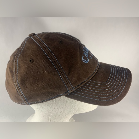 CALLAWAY GOLF Adjustable Brown/Blue Golf Hat Cap - Picture 2 of 7